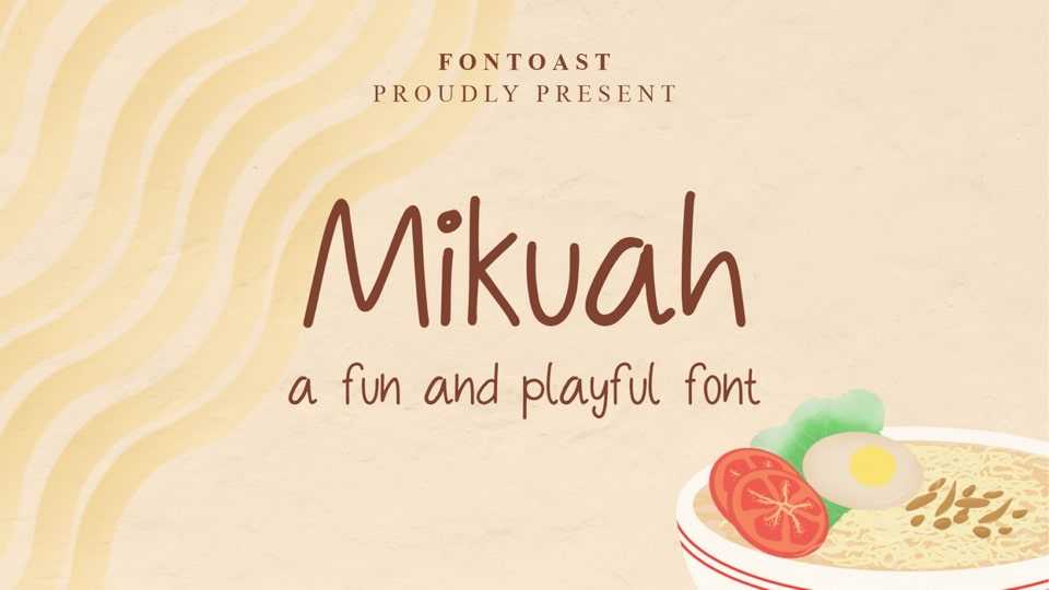 Mikuah Font › Fontesk