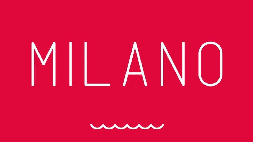 Milano Font › Fontesk