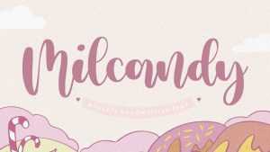 Milcandy Font › Fontesk