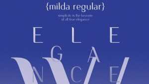 Milda Font › Fontesk