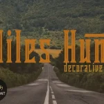 Miles Hunt Display Font