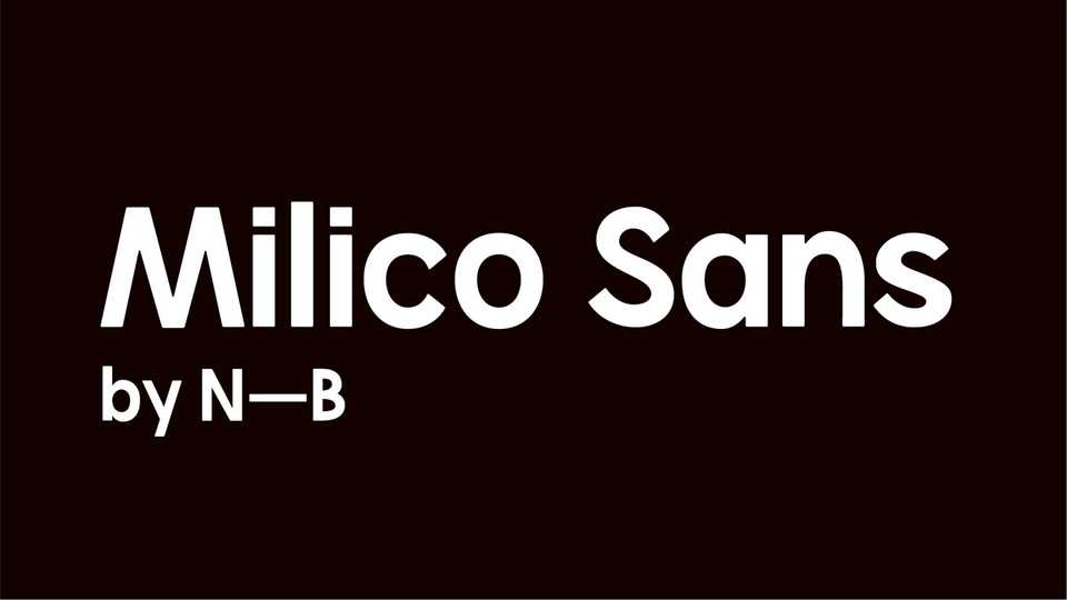 Milico Sans Font › Fontesk