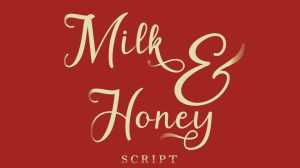Milk & Honey Script Font › Fontesk