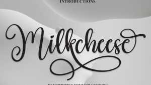 Milkcheese Font › Fontesk