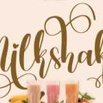 Milkshake Script Font › Fontesk