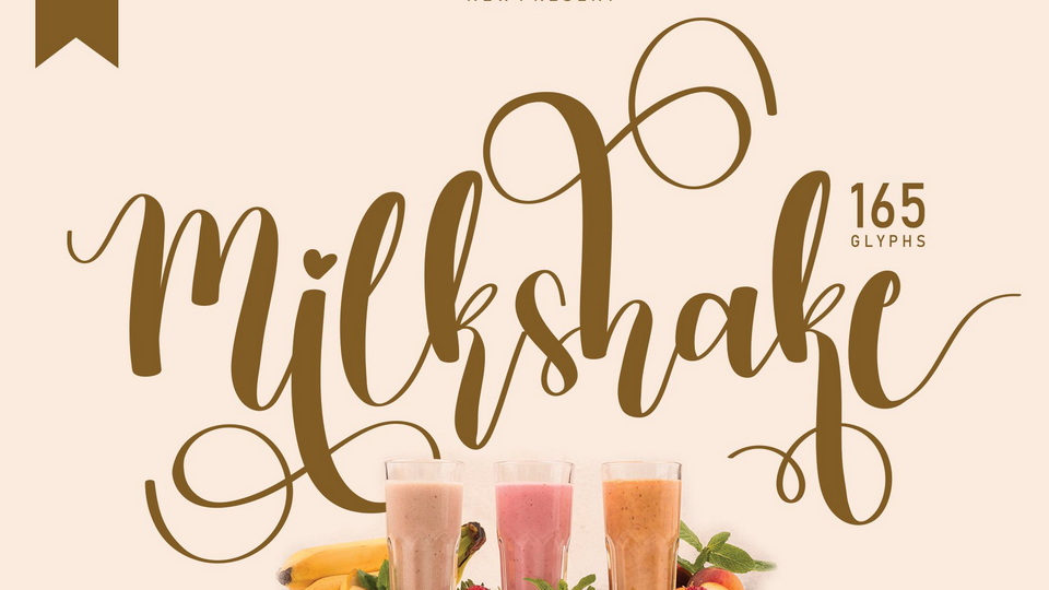 Milkshake Script Font › Fontesk