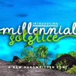 Millennial Solstice Script Font