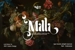 Milli Display Typeface