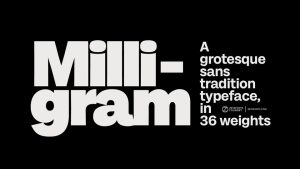 Milligram Font Family › Fontesk