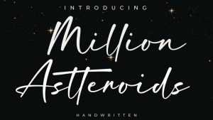 Million Astteroids Font › Fontesk