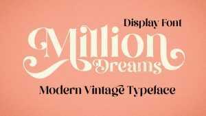 Million Dreams Font › Fontesk