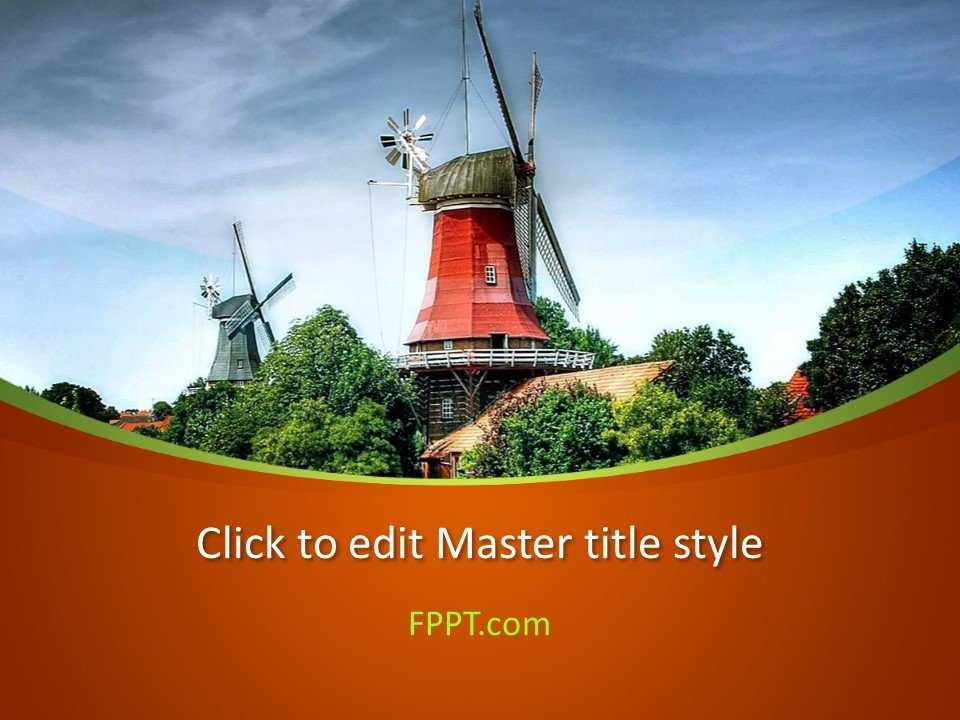 Mills PowerPoint Template