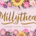 Millythea Script Font