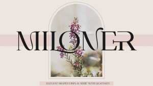 Miloner Font › Fontesk