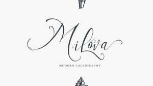 Milova Script Font › Fontesk