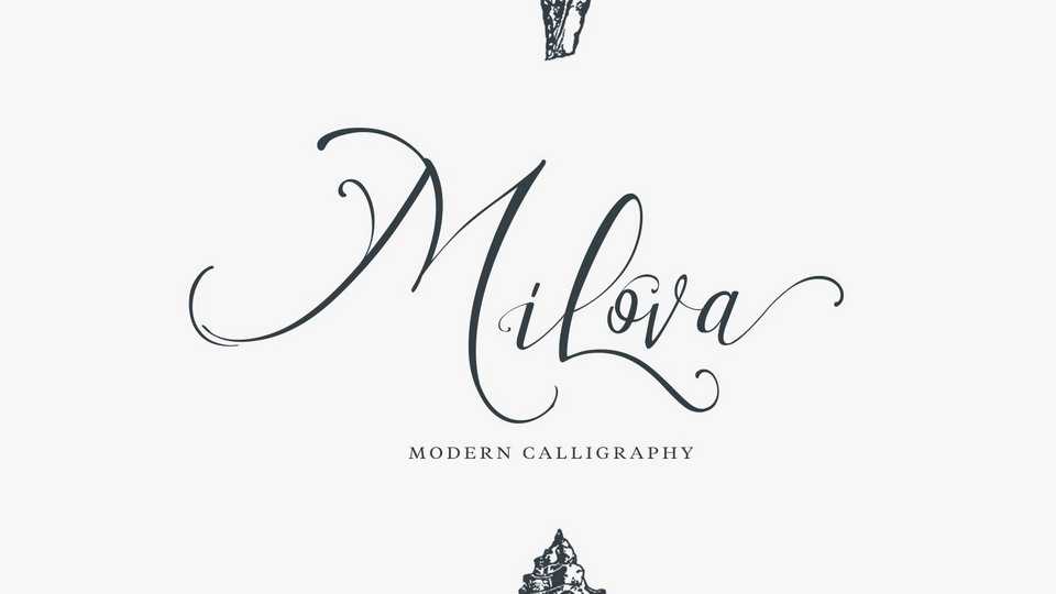 Milova Script Font › Fontesk