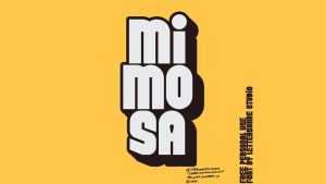 Mimosa Font › Fontesk