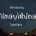 Mimsy Whimsy Typeface