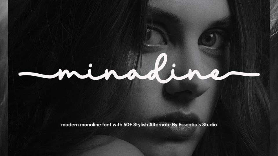 Minadine Font › Fontesk