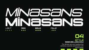 Minasans Font › Fontesk