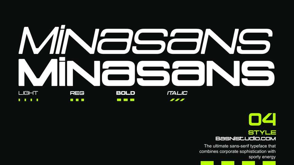 Minasans Font › Fontesk