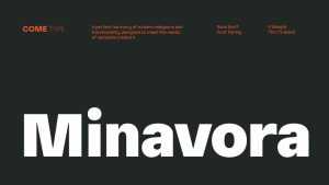 Minavora Font › Fontesk