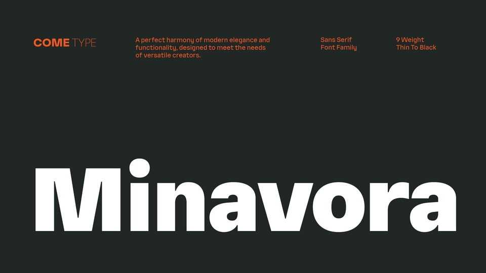 Minavora Font › Fontesk