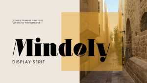 Mindely Font › Fontesk