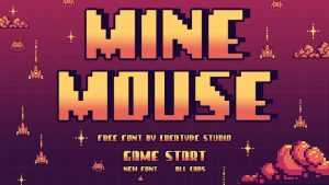 Mine Mouse Font › Fontesk
