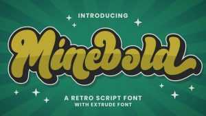 Minebold Font › Fontesk