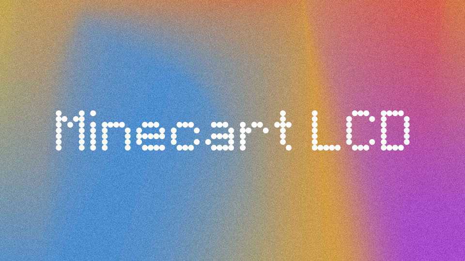 Minecart LCD Font › Fontesk