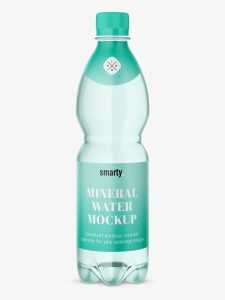 Mineral water mockup
