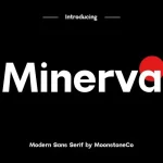 Minerva Sans Serif Font - Fonte Grátis Minerva Sans Serif Font
