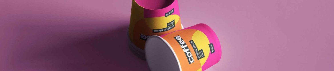 Mini Coffee Cups Mockup