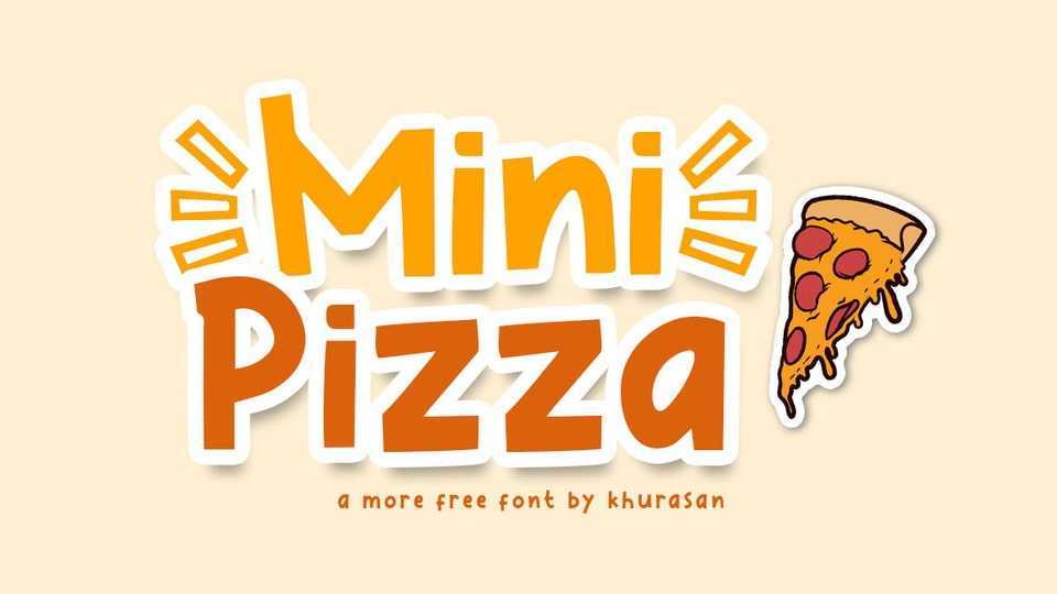 Mini Pizza Font › Fontesk