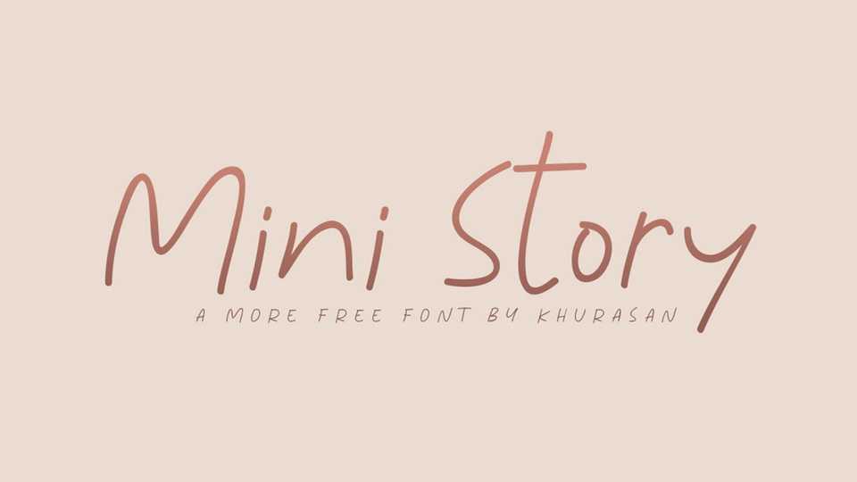 Mini Story Font › Fontesk