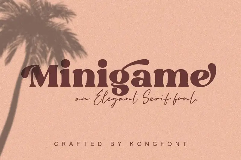 Minigame Serif Font