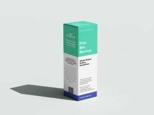 Minimal box mockup - Instant Download