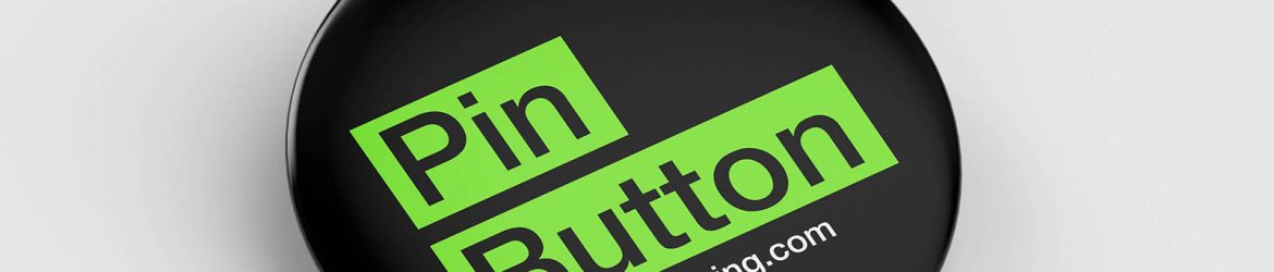 Minimal pin button mockup