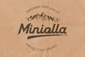Miniolla Font