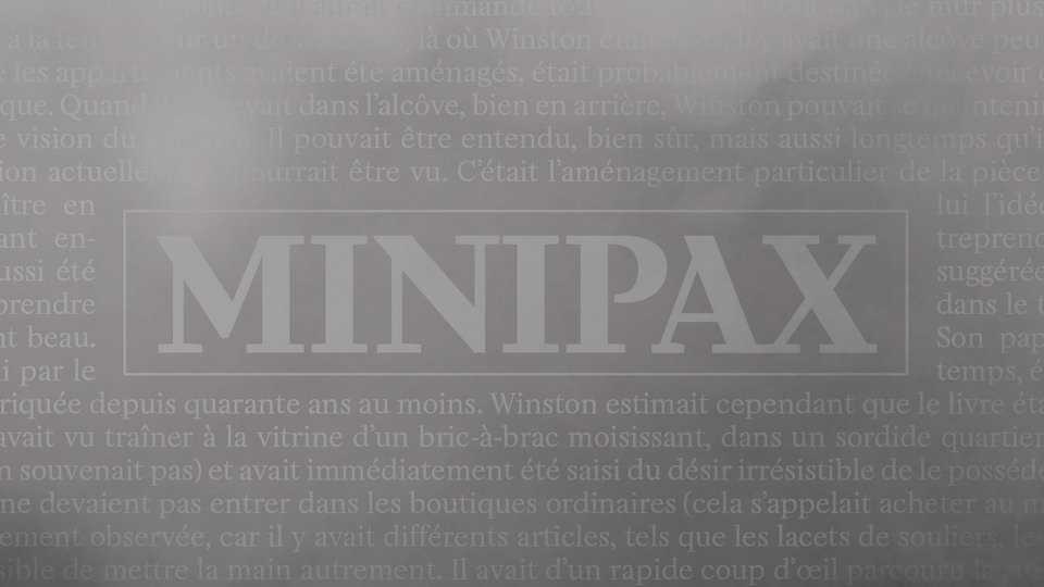 Minipax Font Family › Fontesk