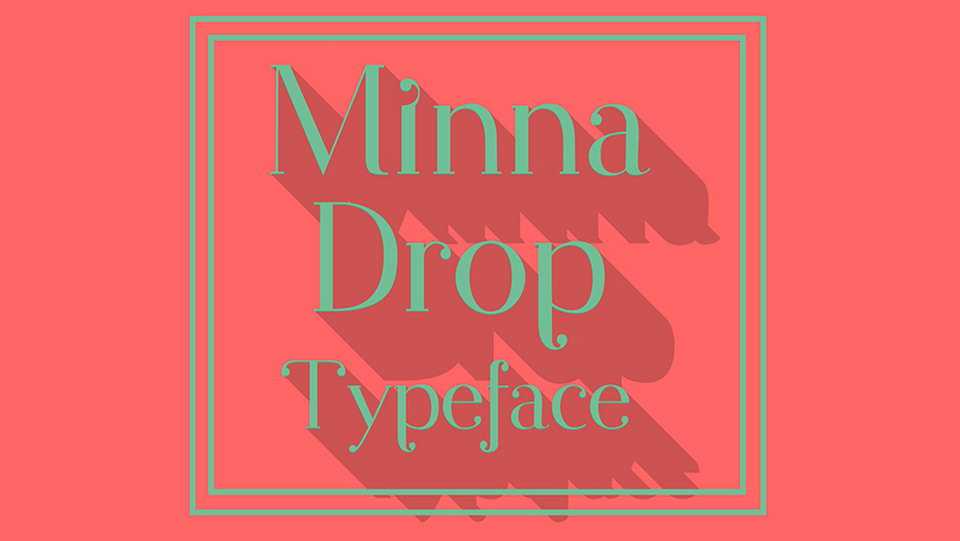 Minna Drop Font › Fontesk