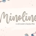 Minoline Cute Modern Calligraphy Font