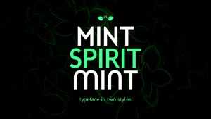 Mint Spirit Font Family › Fontesk