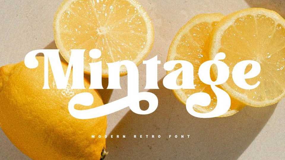 Mintage Font › Fontesk