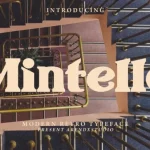 Mintello Font - Fonte Grátis Mintello Font