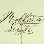 Miolleta Calligraphy Font