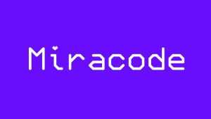 Miracode Font › Fontesk