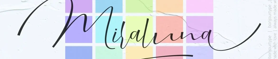Miraluna Script Font