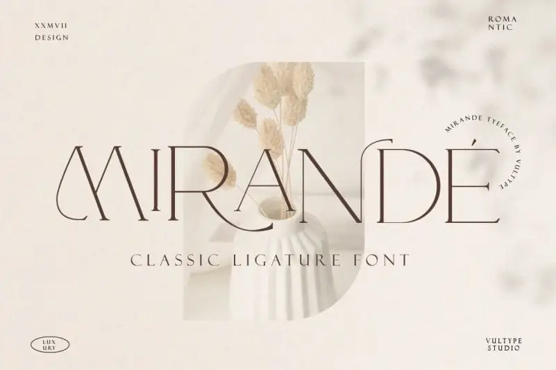 Mirande Serif Font